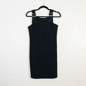 halter dress square neck Cabaret Halter Mini Dress | Black | Womens